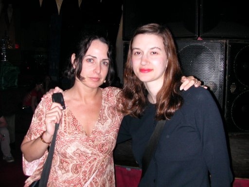 Christine Moritz
 and Christina Long, Winter Music Conference 2003