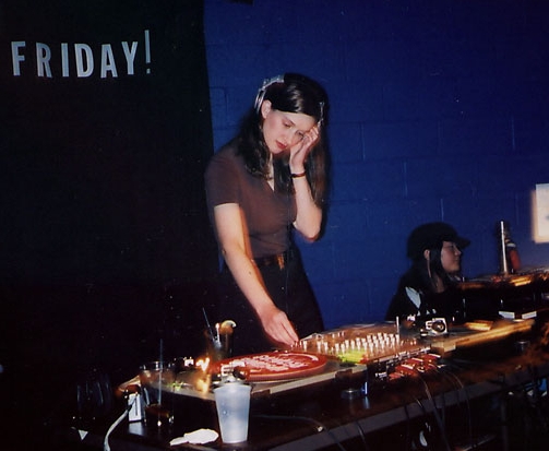 Christine Moritz at the Black Cat, April 25, 2003